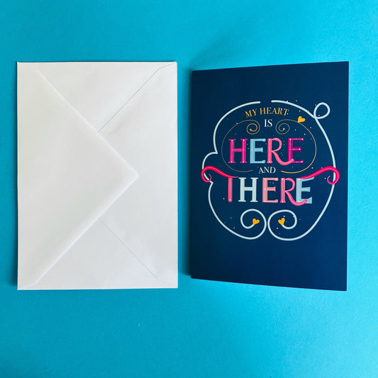 Here and There Greeting Cards